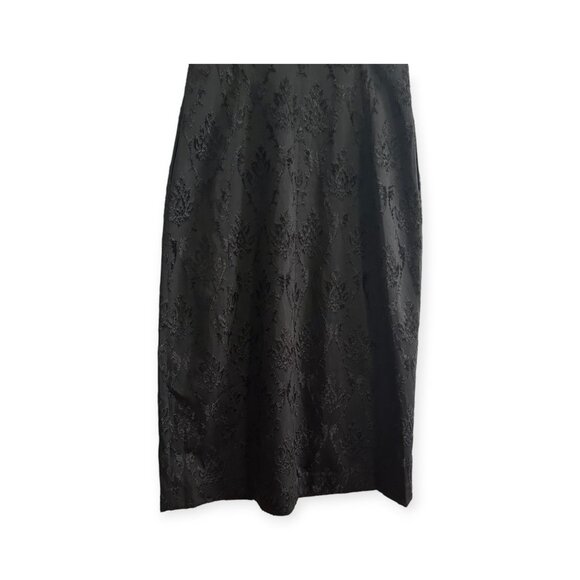 Ulla Johnson Elara Black Textured Midi Dress, Size 6, New with tag - Picture 10 of 16